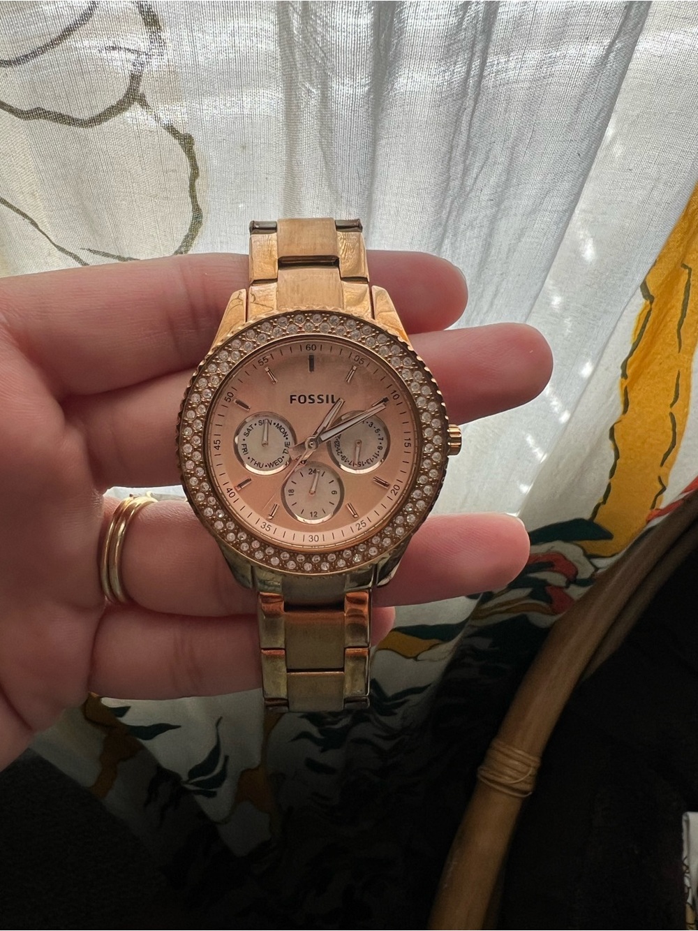 Fossil Rose Gold Watch